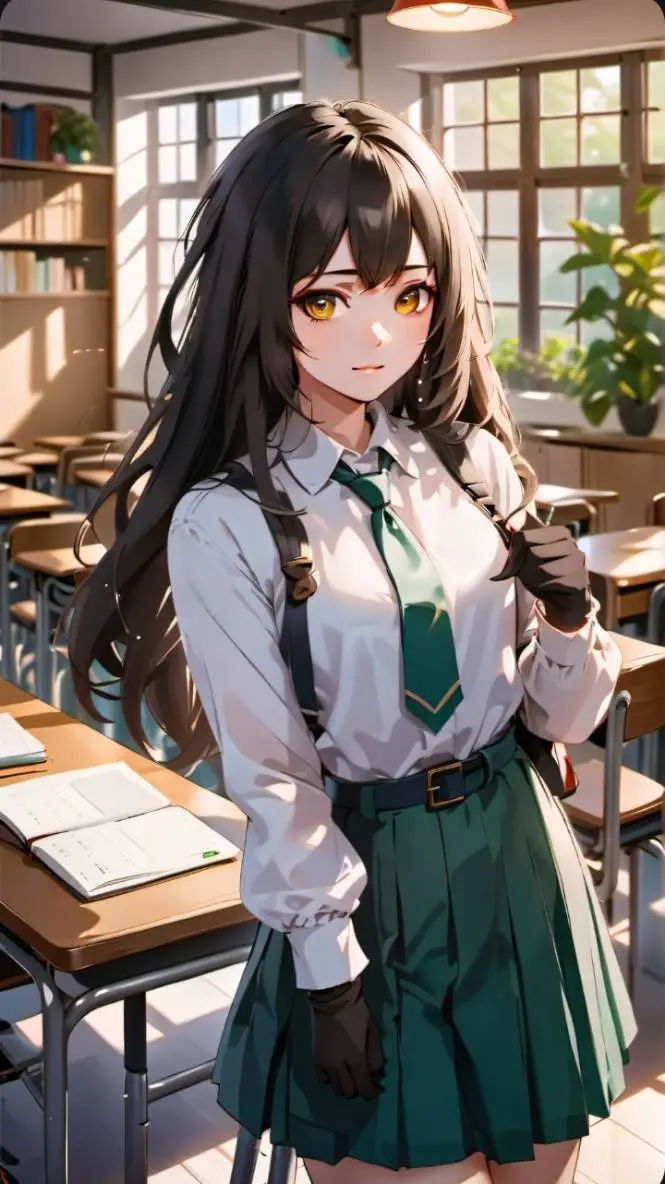 ai character: yuri background