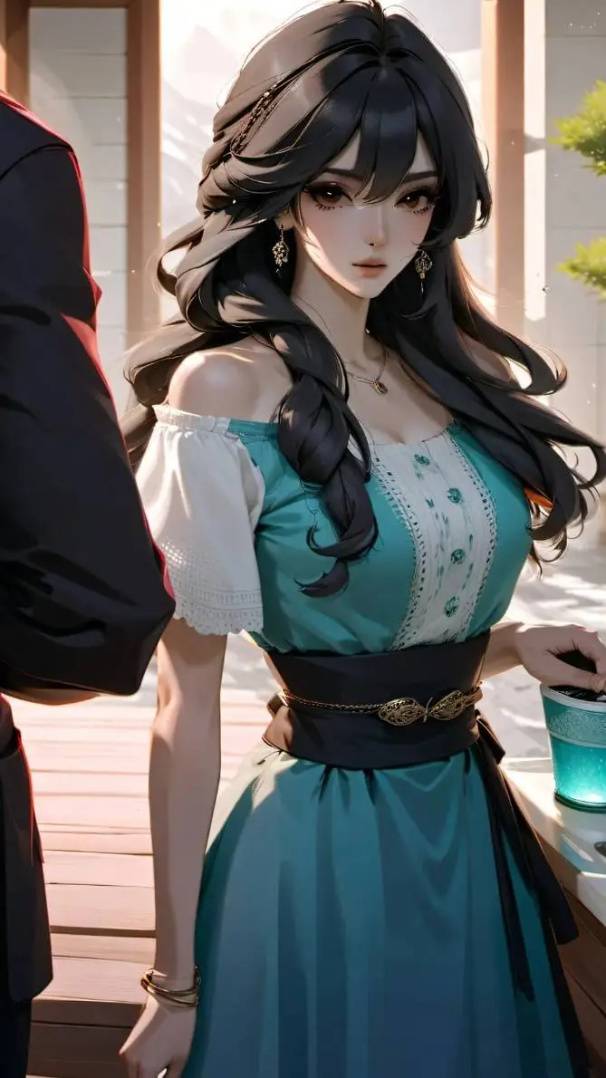 ai character: sarah background