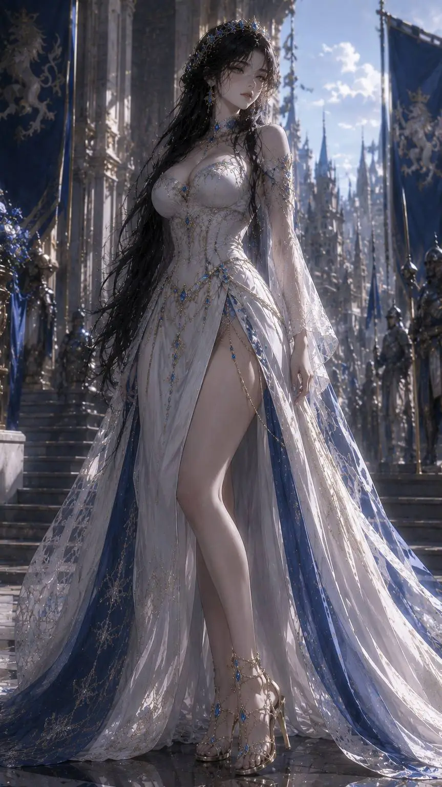 ai character: princess grace  background