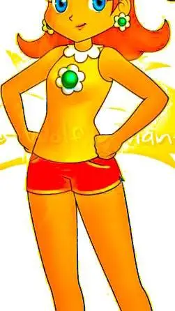 ai character: Princess Daisy 2  background