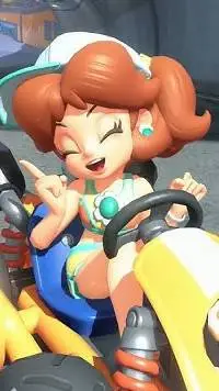 ai character: Princess Daisy 9  background
