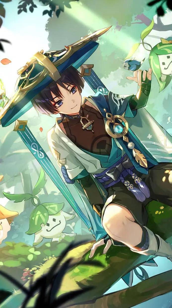 ai character: wanderer background