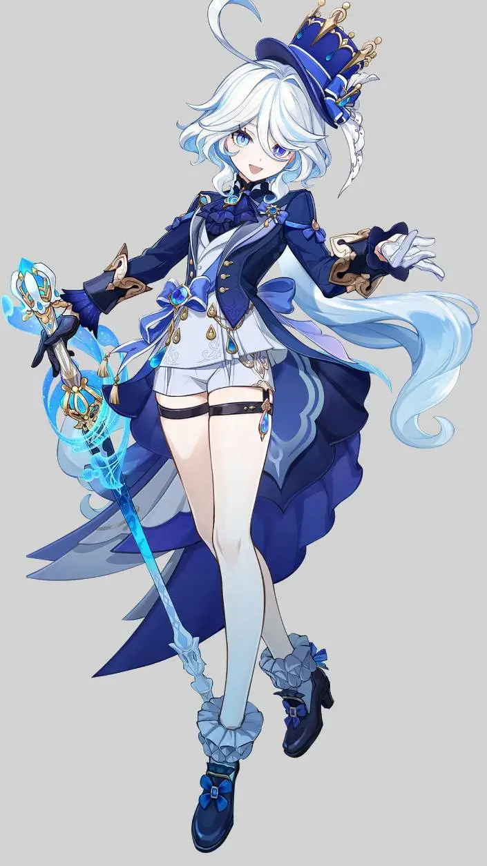 ai character: furina background