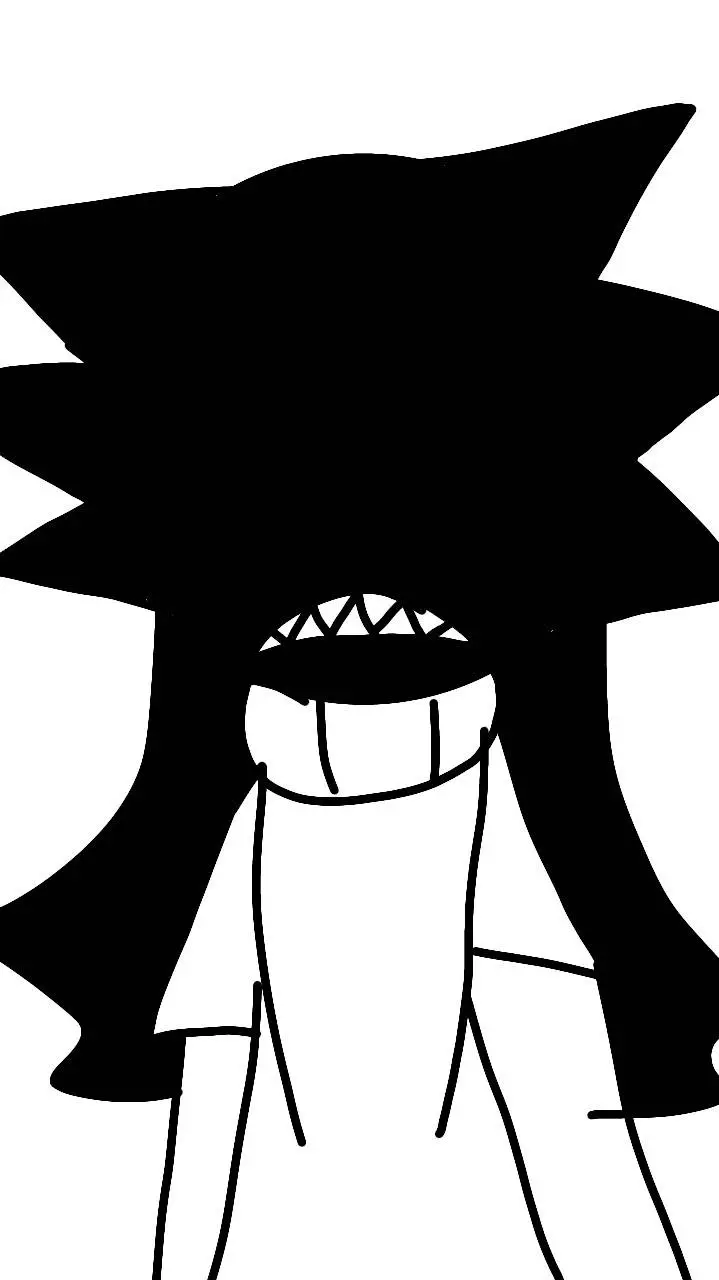 ai character: Axso but angry/sad background