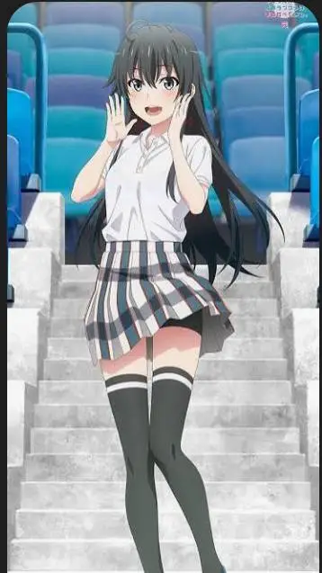 ai character: oregairu background