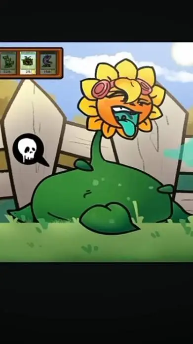 ai character: Sun flower background