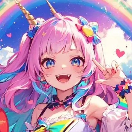 chat with ai character: Rainbow girl🌈