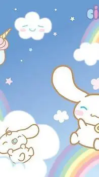 ai character: Cinnamoroll background