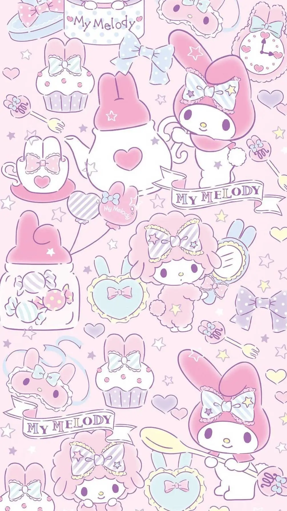 ai character: My Melody background