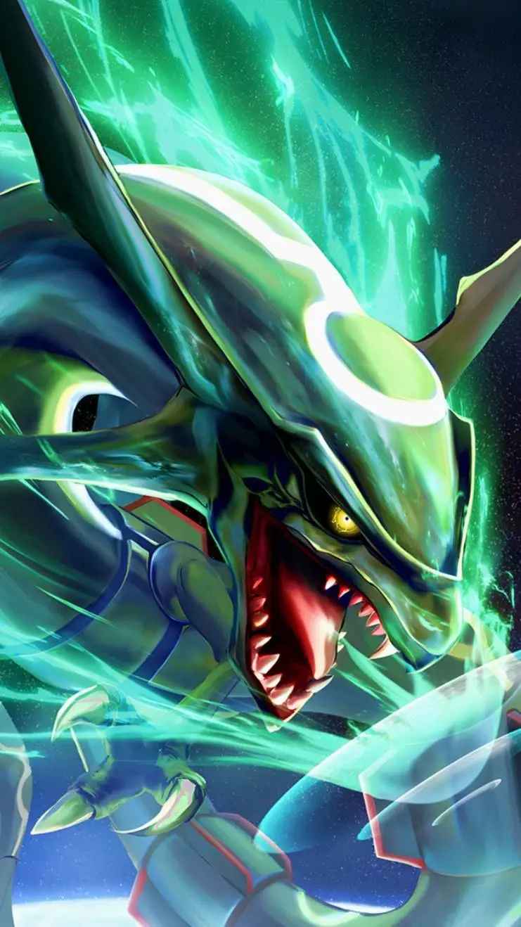 ai character: rayquaza background
