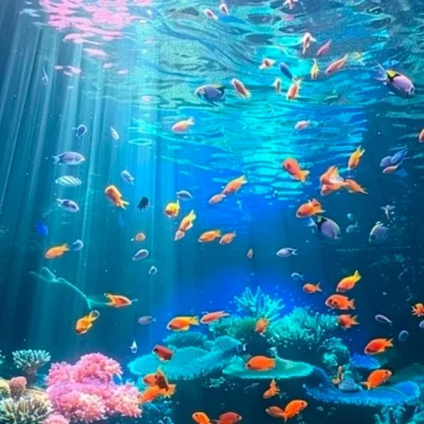 chat with ai character: ocean tank 