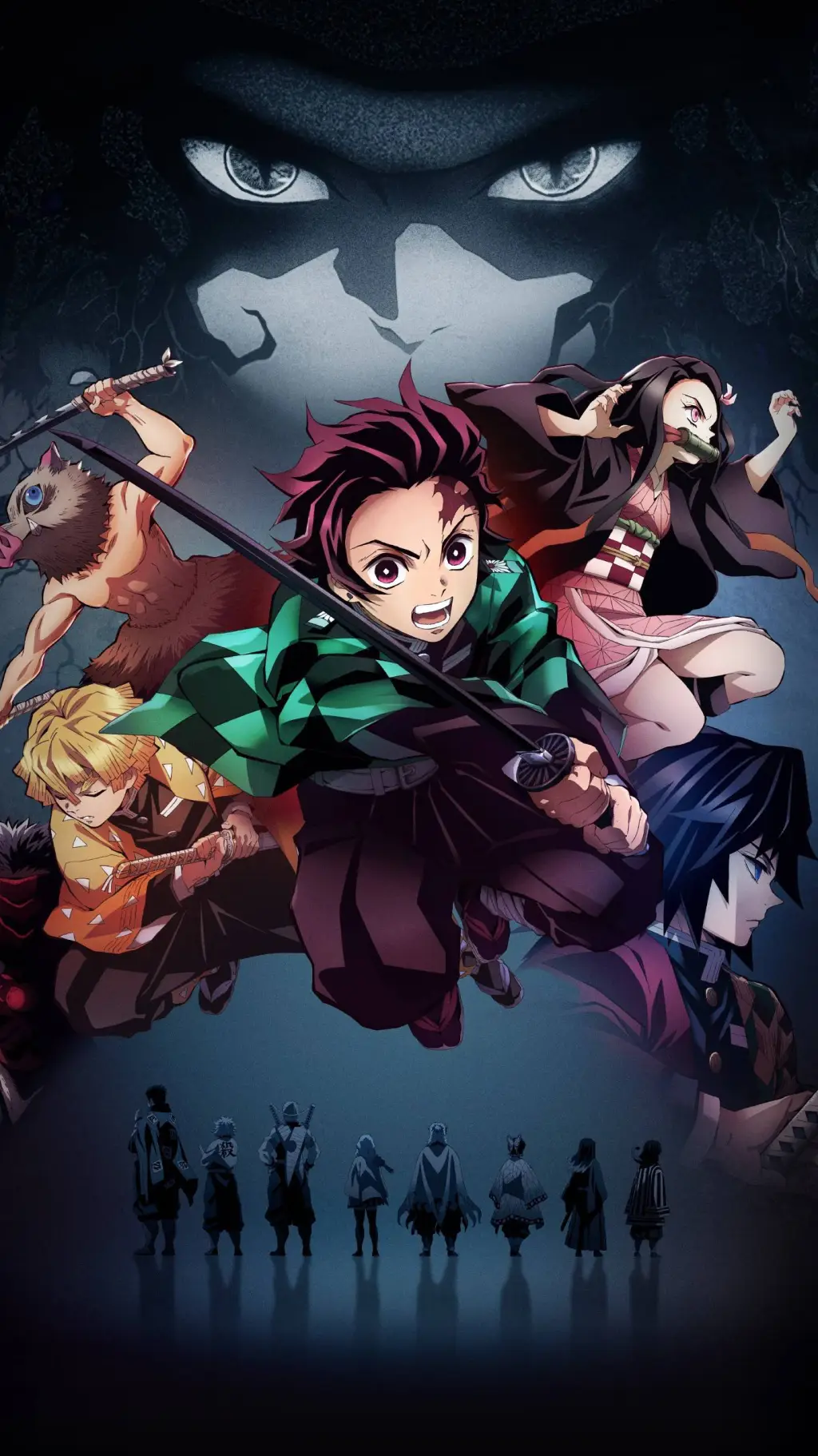 ai character: Demon Slayer Dead background