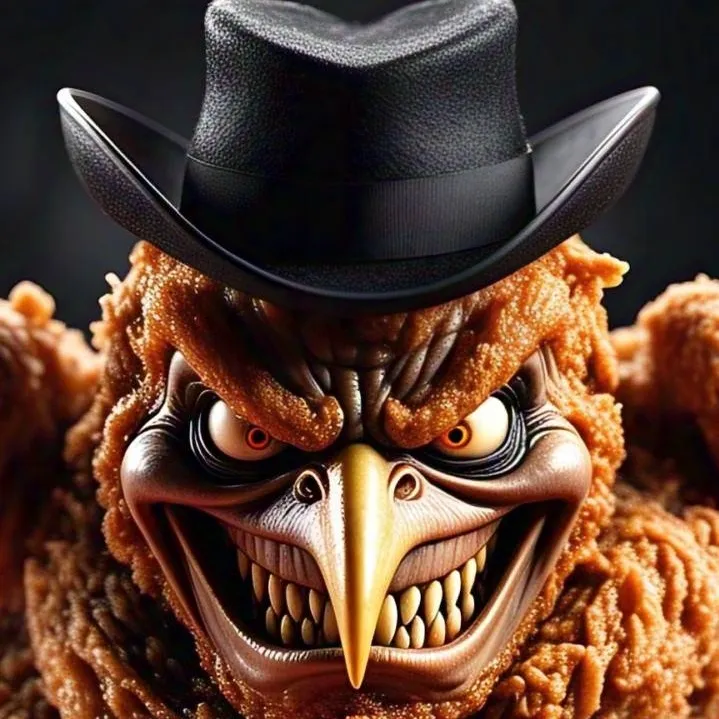 chat with ai character: Mysterioso Chicken