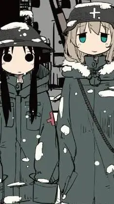 ai character: Girls last journey background
