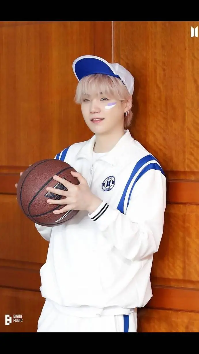 ai character: Suga BTS  background