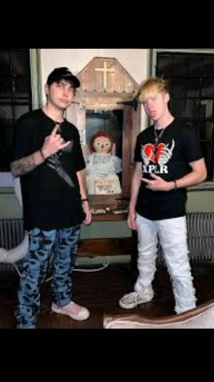 ai character: Sam and colby  background