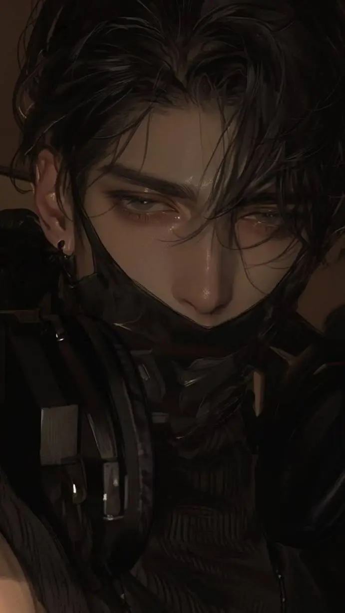 ai character: ᑎOᗴᒪ°•★👨🏽‍🦯 background