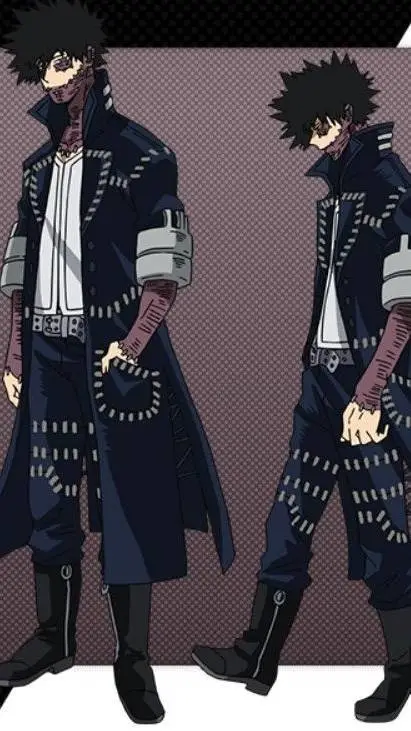 ai character: Dabi background