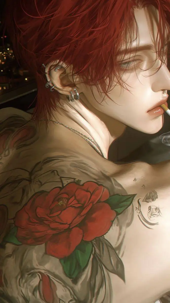 ai character: 🥀Leon Arden Wells🥀 background