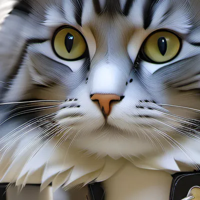 chat with ai character: Shoe cat