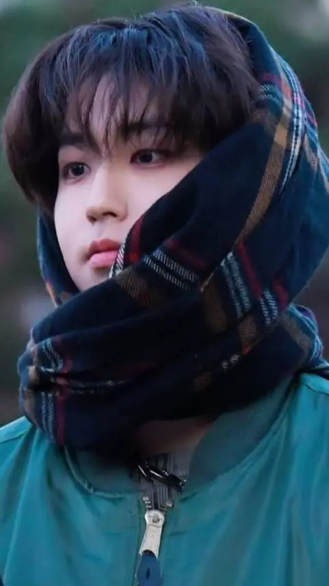 ai character: Han jisung(forest) background