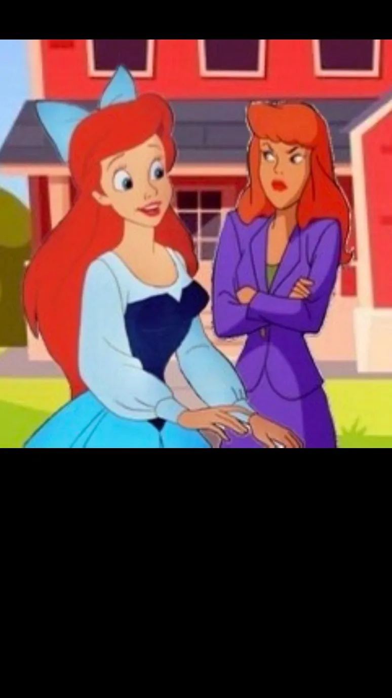 ai character: Ariel&DaphneBlake background
