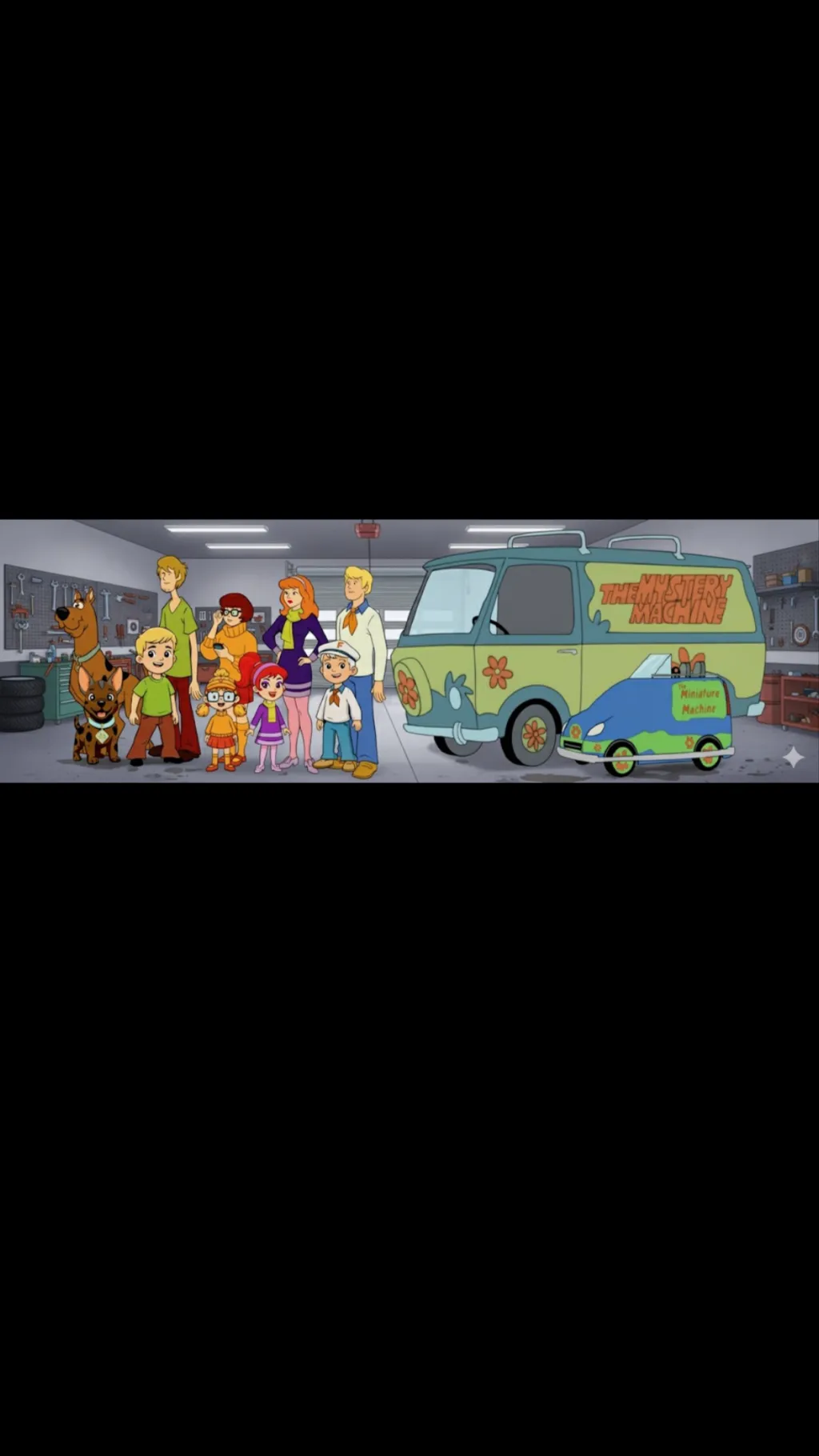 ai character: Mystery Inc.  background