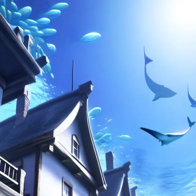 chat with ai character: 🌊Underwater Town🌊