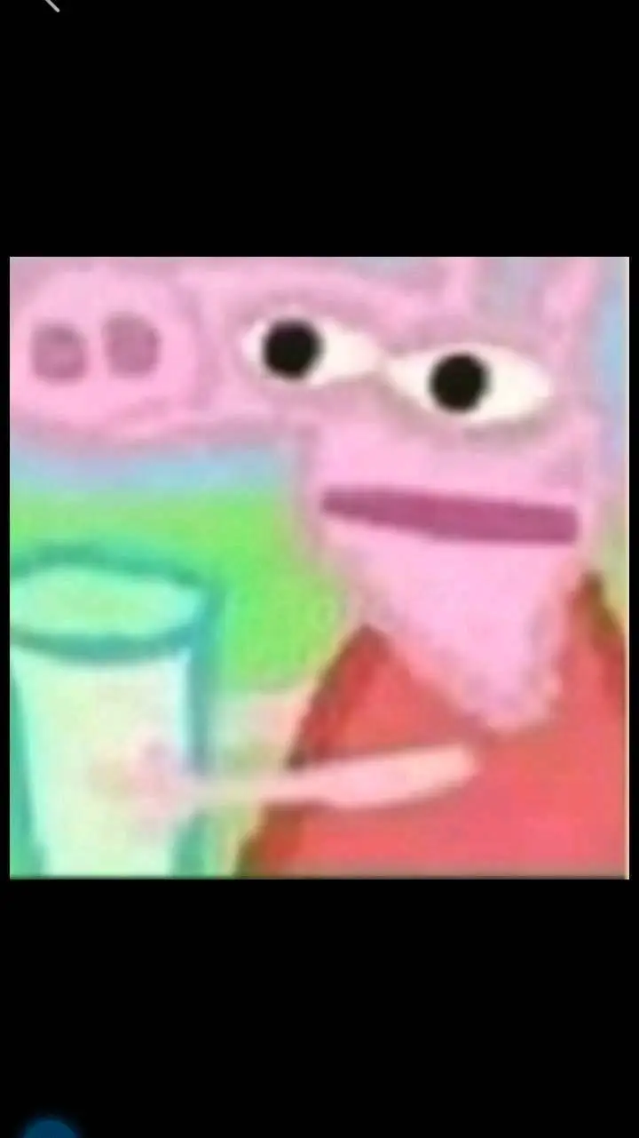 ai character: Peppa Dwarfed Head background