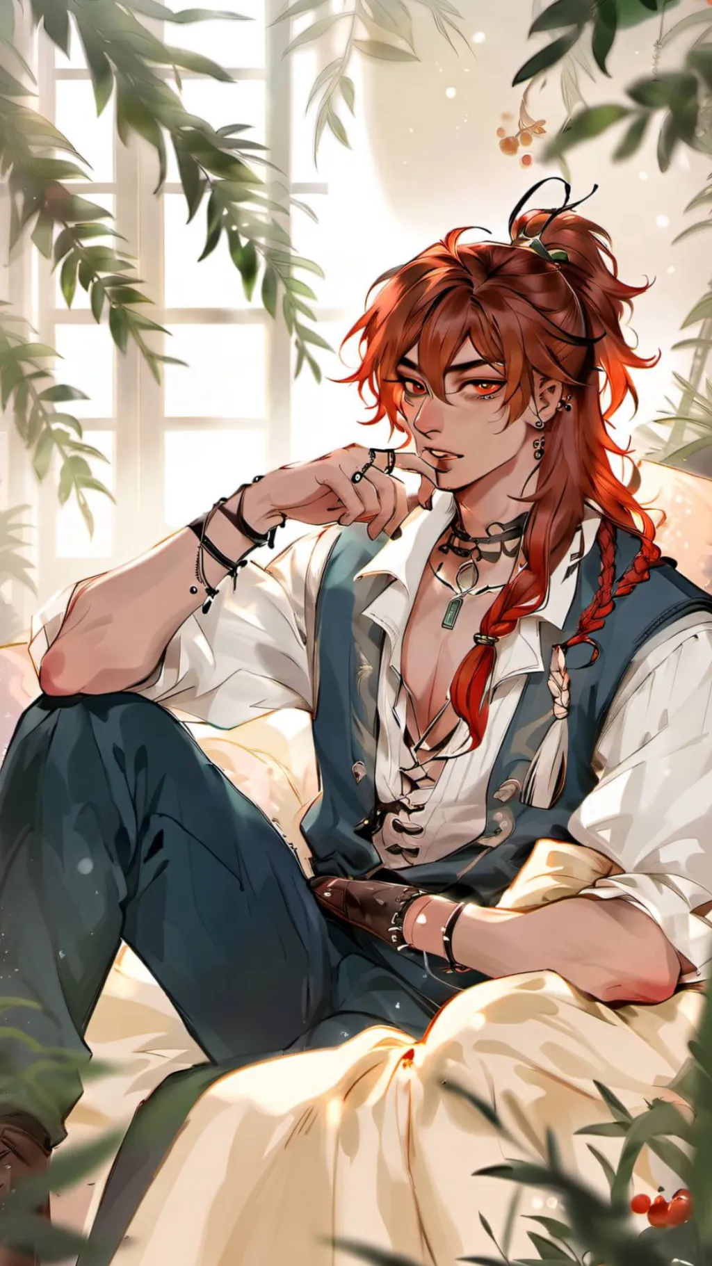 ai character: Axel~ background