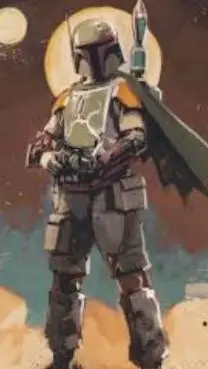 ai character: Boba Fett  background