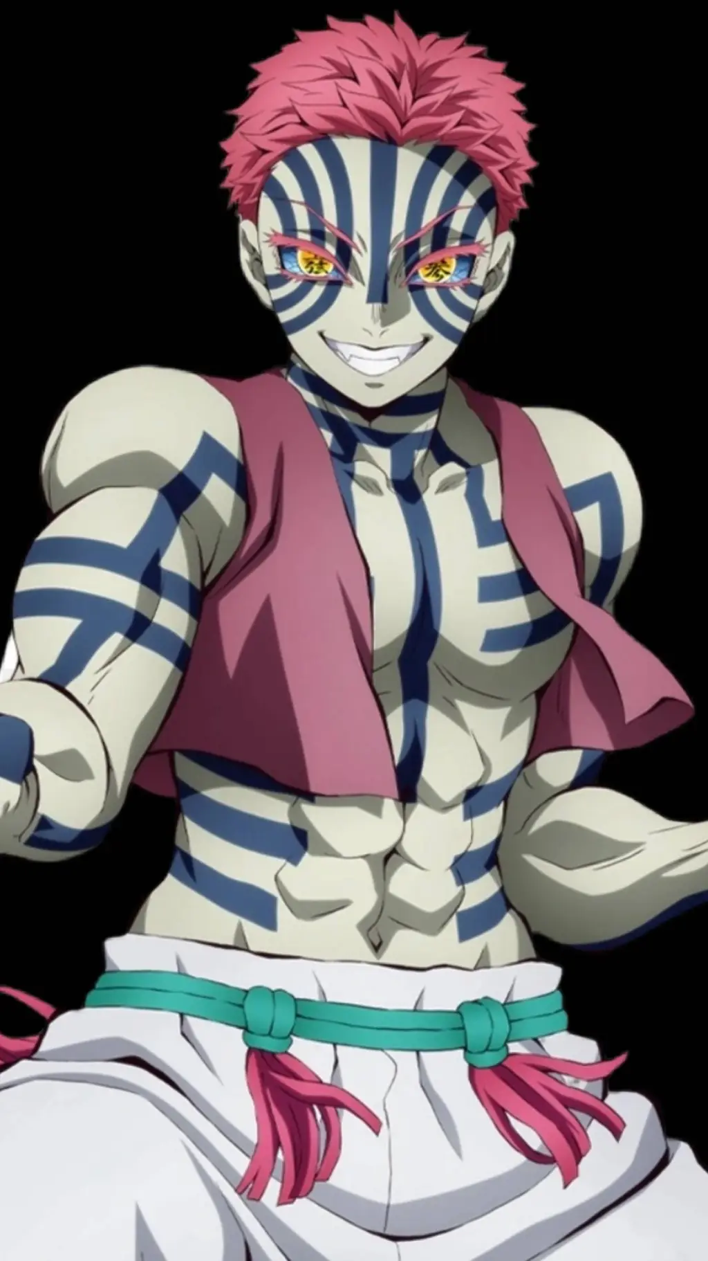 ai character: Akaza background