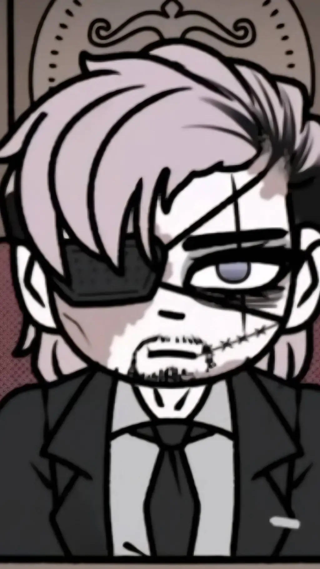 ai character: Havrey harvington  background