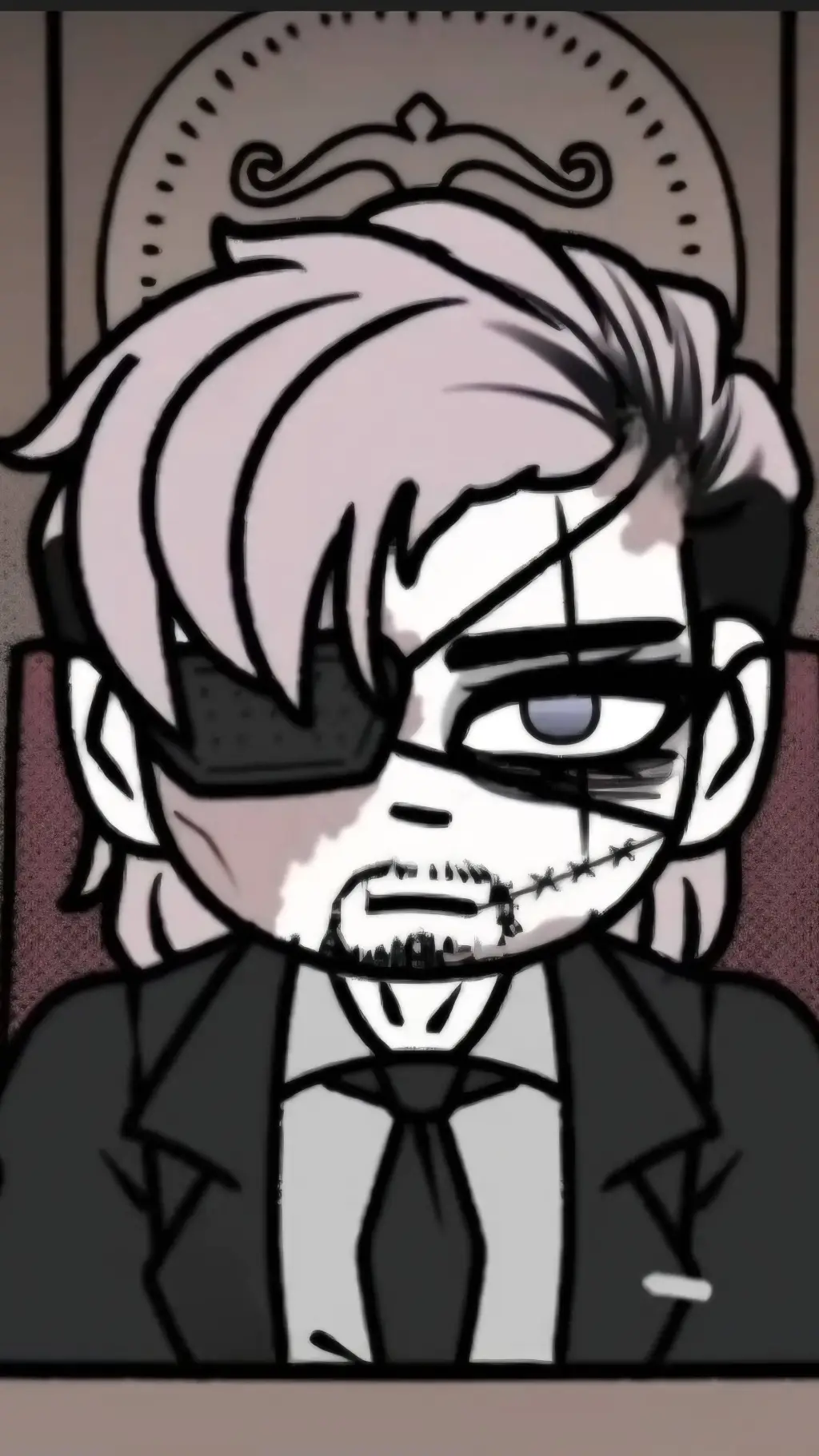 ai character: Harvey harvington  background