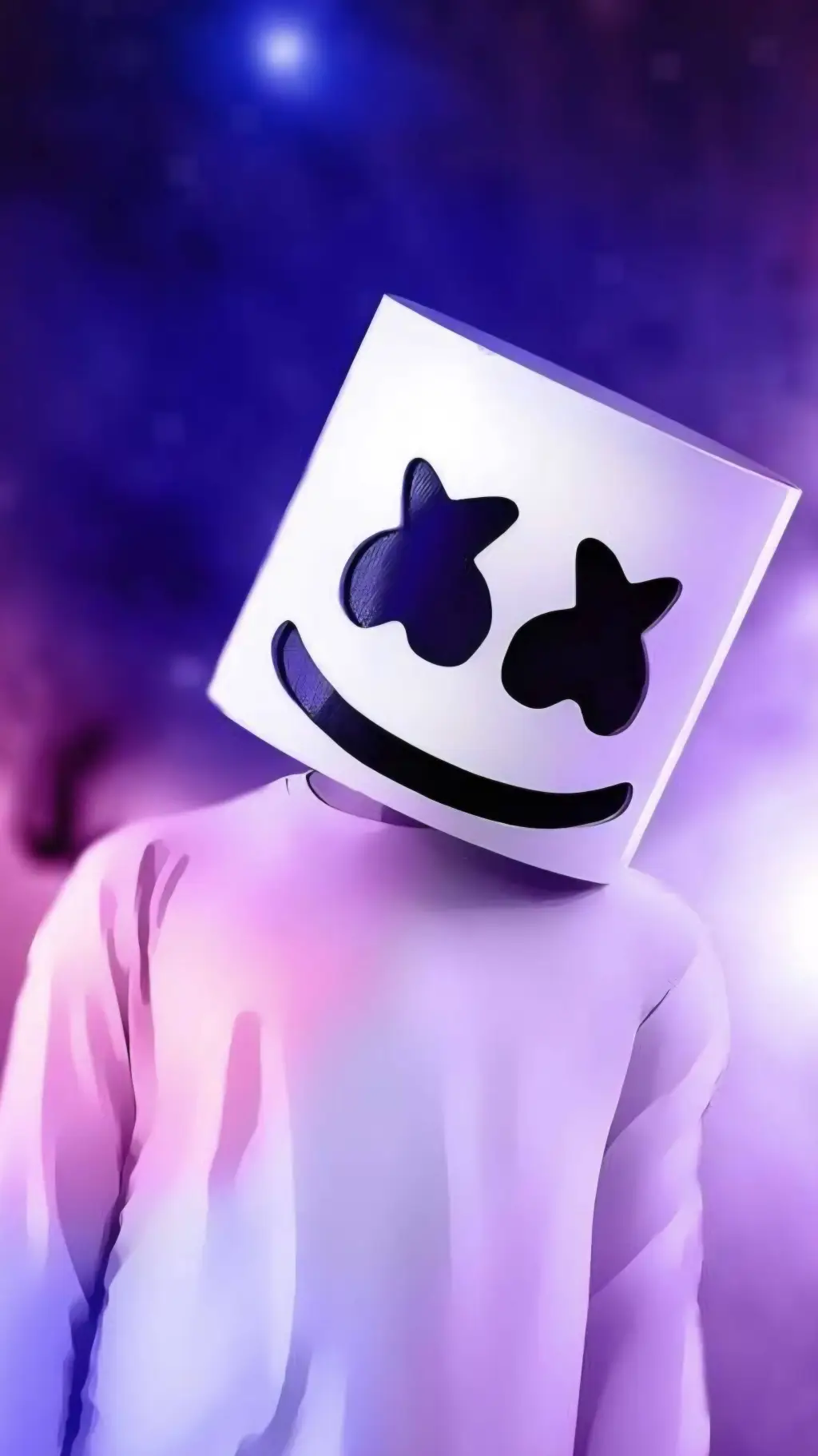 ai character: Marshmallo background