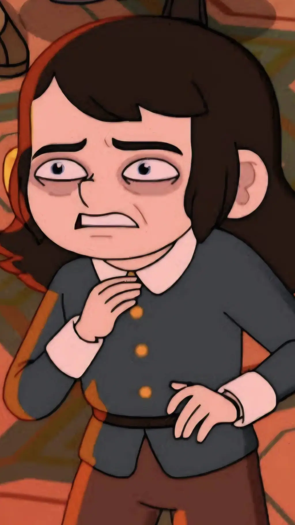 ai character: ❤️🥹Abaddon🥹❤️ background