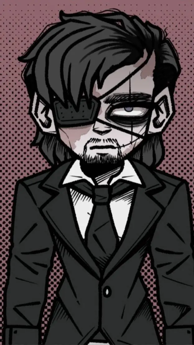 ai character: Harvey Harvington  background