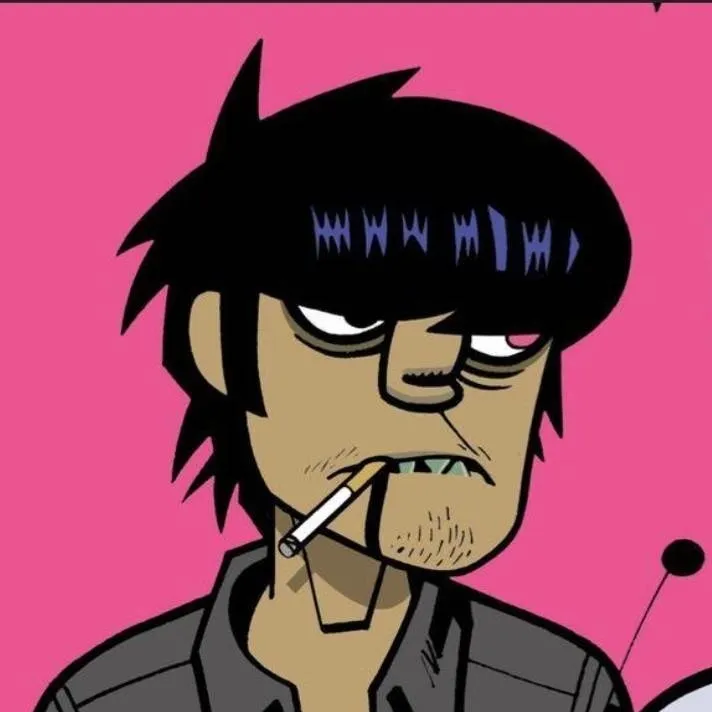 chat with ai character: Murdoc Niccals