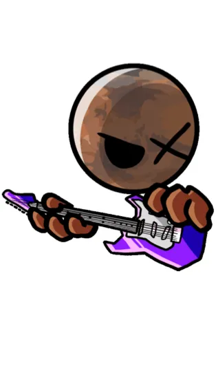 ai character: Fnf mars background