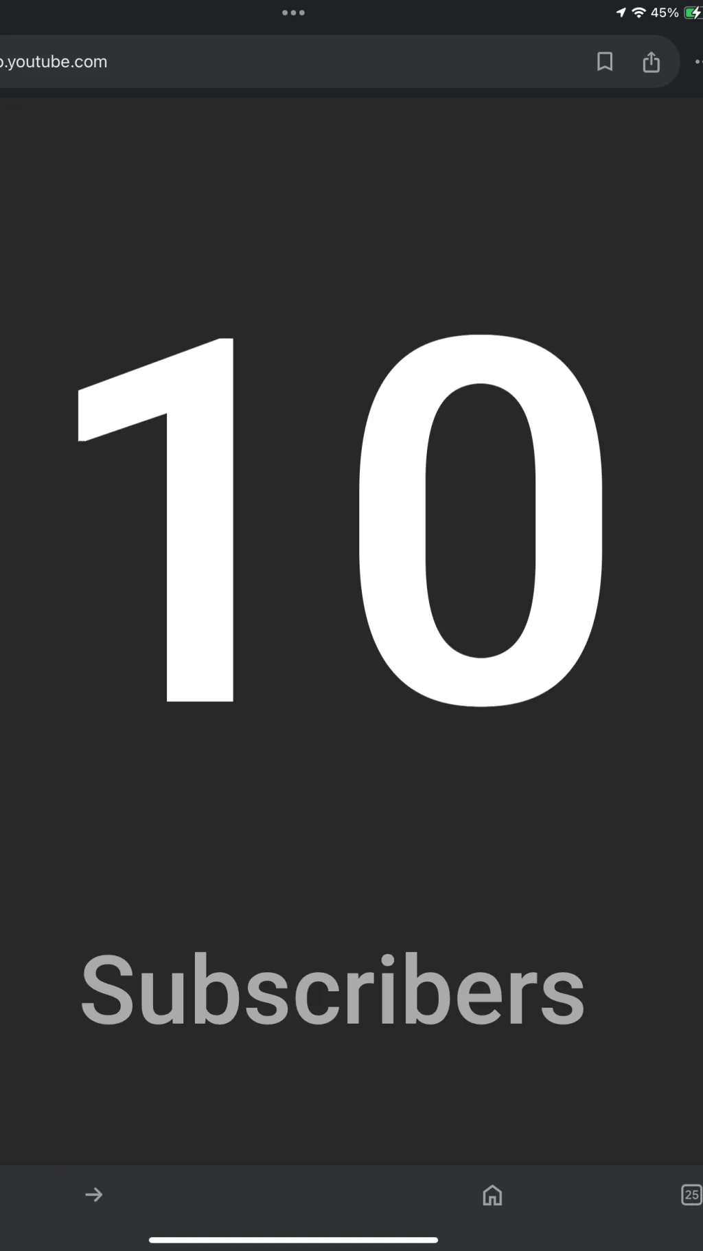 ai character: YouTube studio background