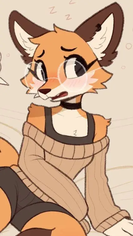 ai character: fexa (fox) background