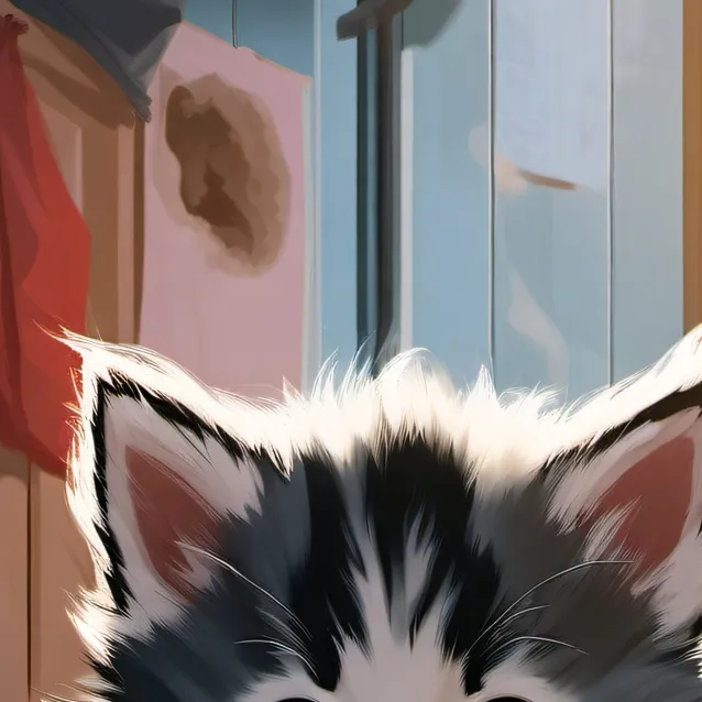 chat with ai character: poop kitten