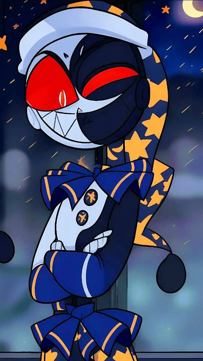 ai character: Sun and Moon background