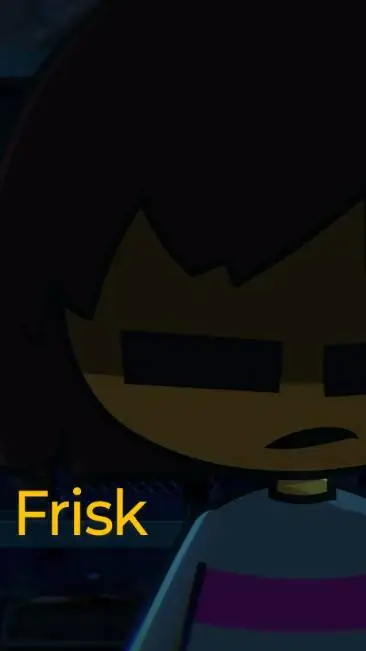 ai character: Frisk background