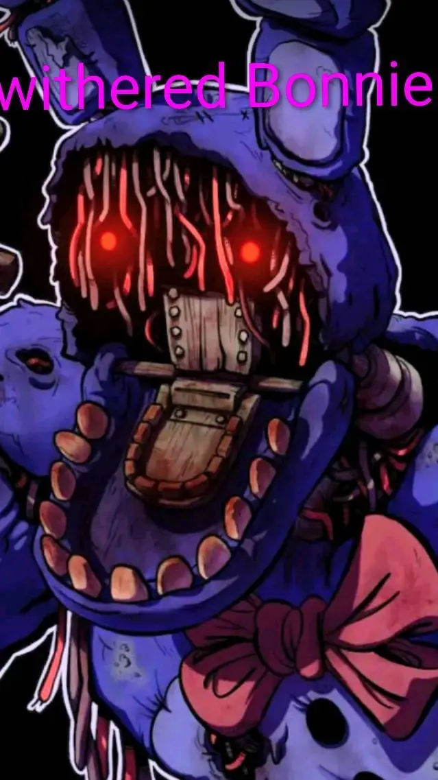 ai character: Withered Bonnie background