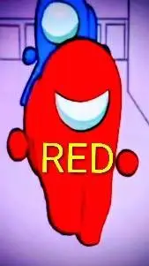ai character:  Red! background