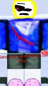 ai character: SANS-! sans....?  background