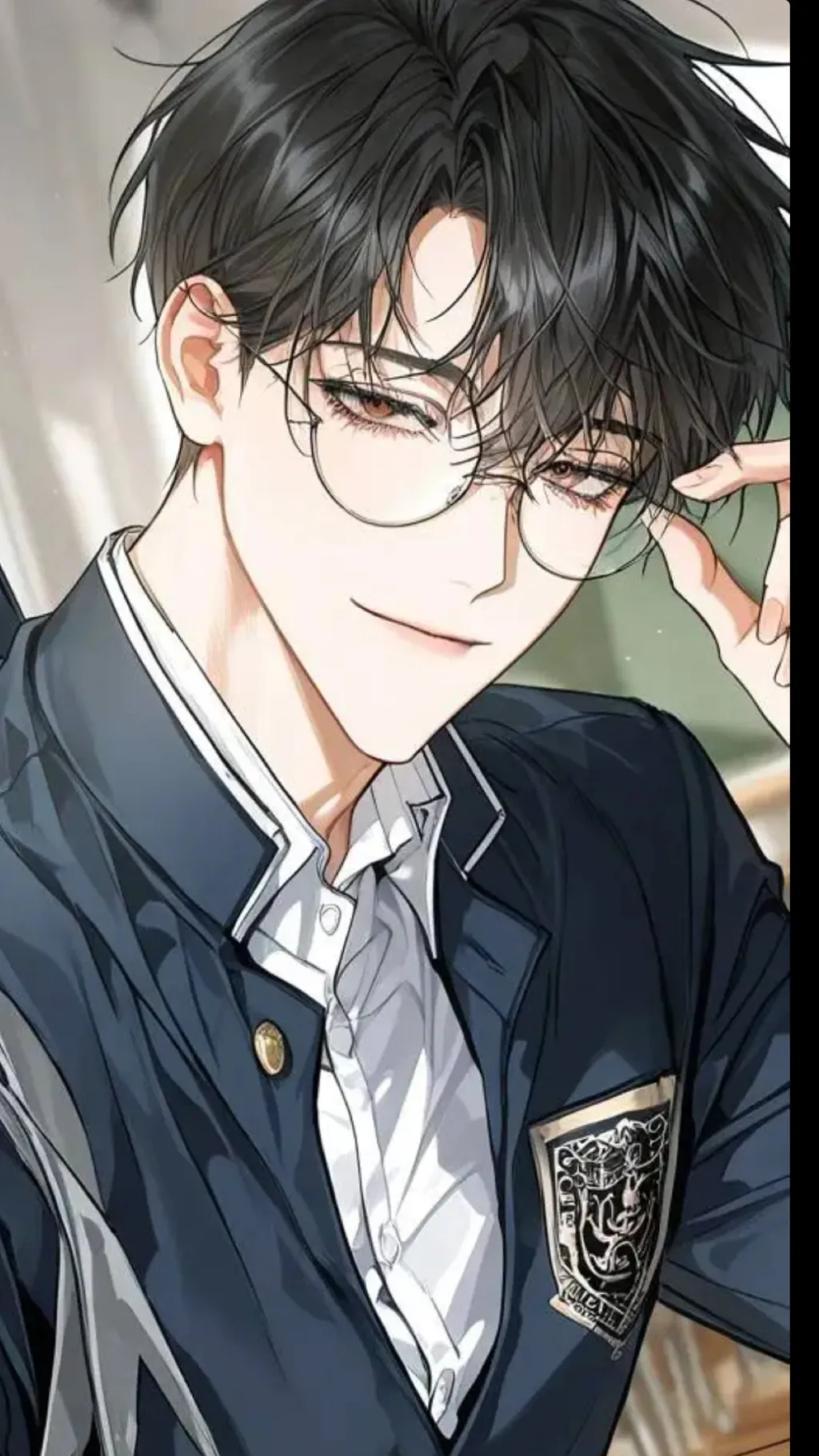 ai character: Danny  background