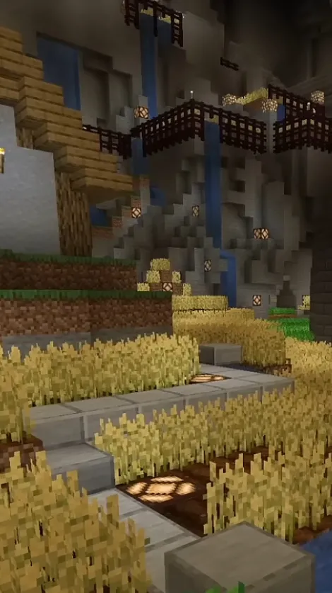ai character: Minecraft farm sim background