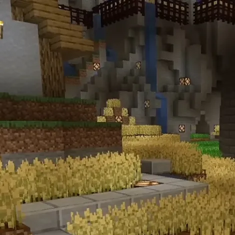 chat with ai character: Minecraft farm sim